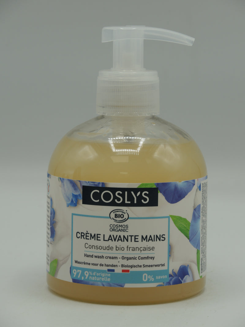 Crème lavante mains à la consoude bio , 300ml, Coslys
