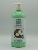 Crème de douche, Coton & huile de macadamia, 1l, Je suis bio