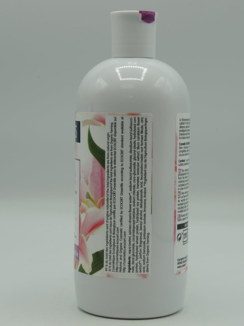 Shampoing sublime kératine, cheveux indisciplinés et fragilisés   500ml, Coslys