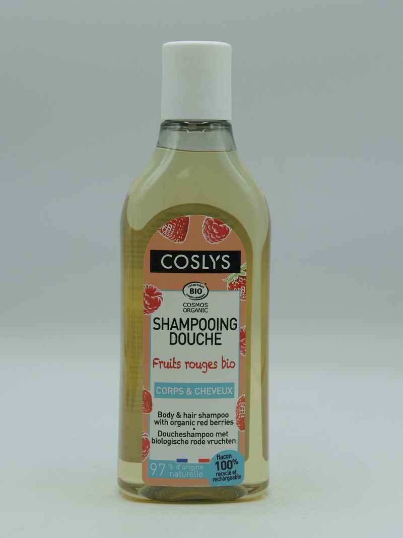 Shampoing douche, fruits rouges, 250ml, Coslys