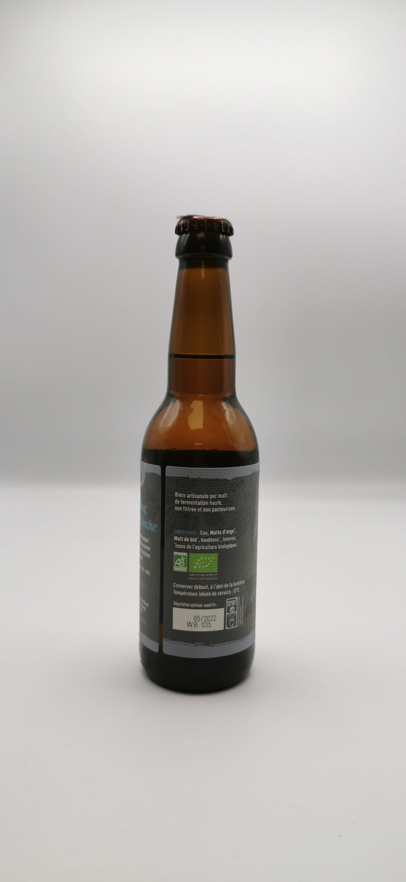 Bière Blanche Bio Artisanale 33cl, Weissbier, Brasserie la Bicéphale d'Alsace