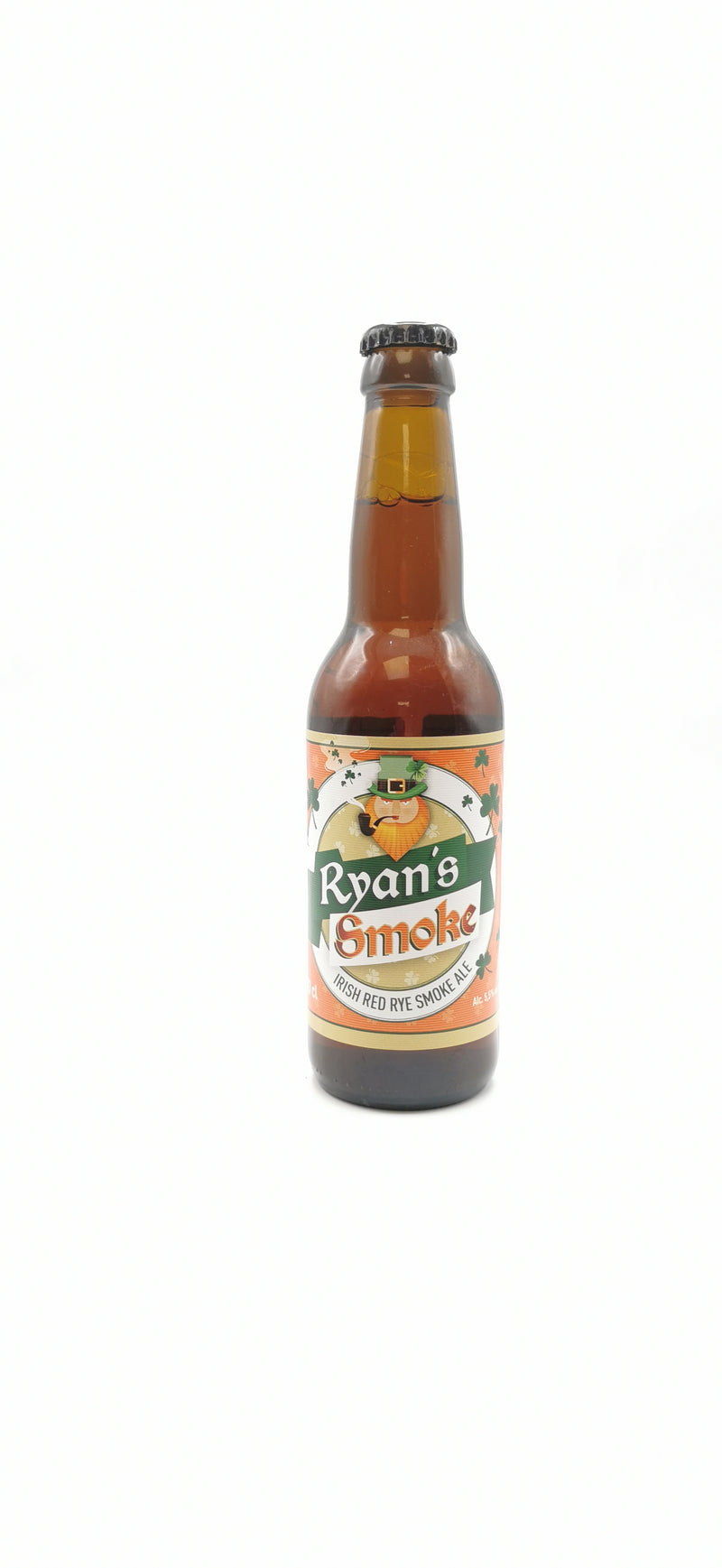 Bière Rousse Bio Artisanale  Irish Red Ale 33cl, Ryan's Smoke, Brasserie la Bicéphale d'Alsace
