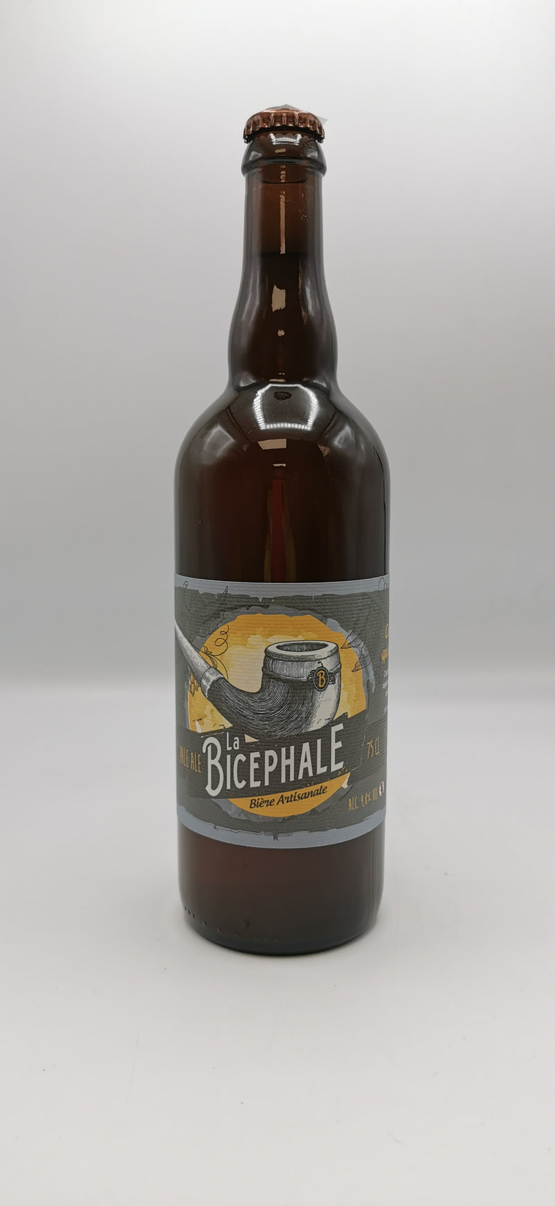 Bière Blonde Bio Artisanale 75cl, Pale Ale, Brasserie la Bicéphale d'Alsace