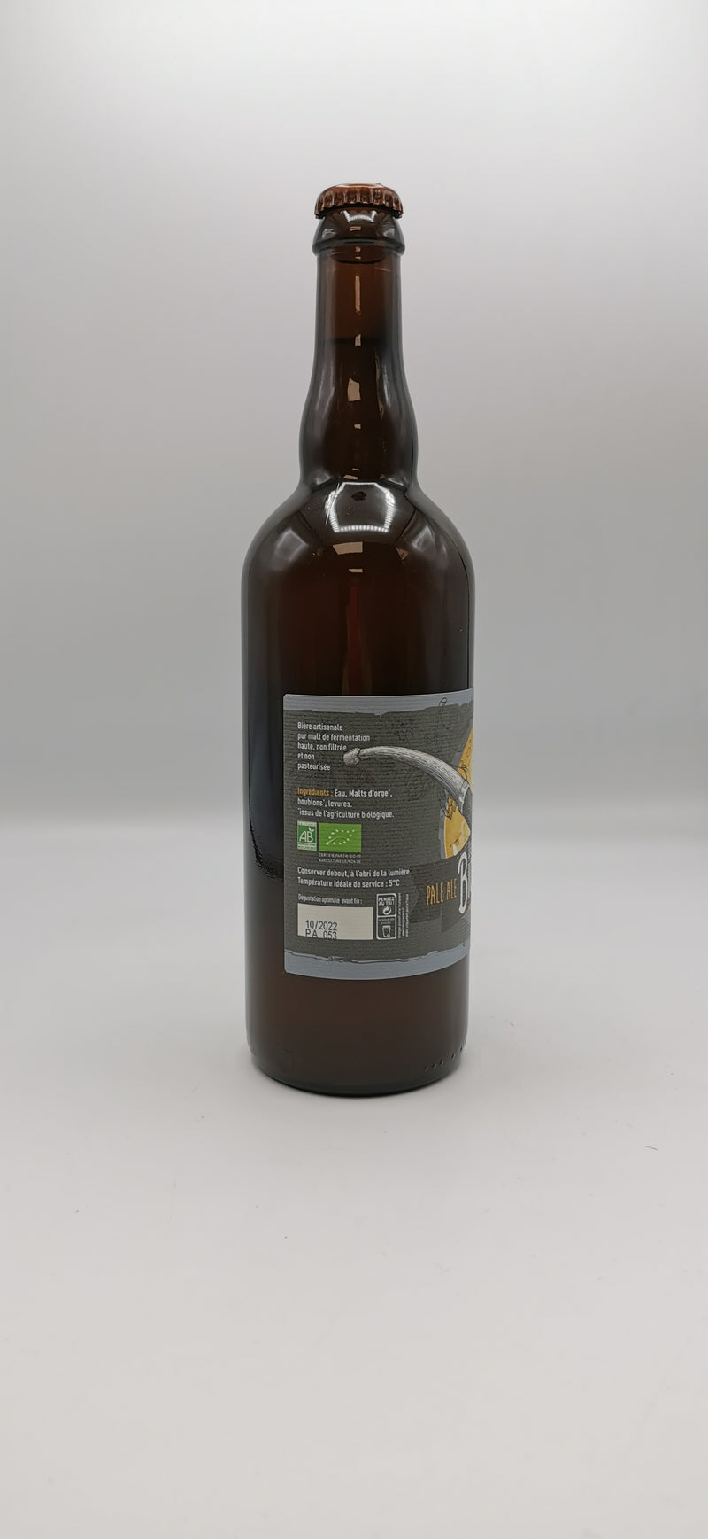 Bière Blonde Bio Artisanale 75cl, Pale Ale, Brasserie la Bicéphale d'Alsace