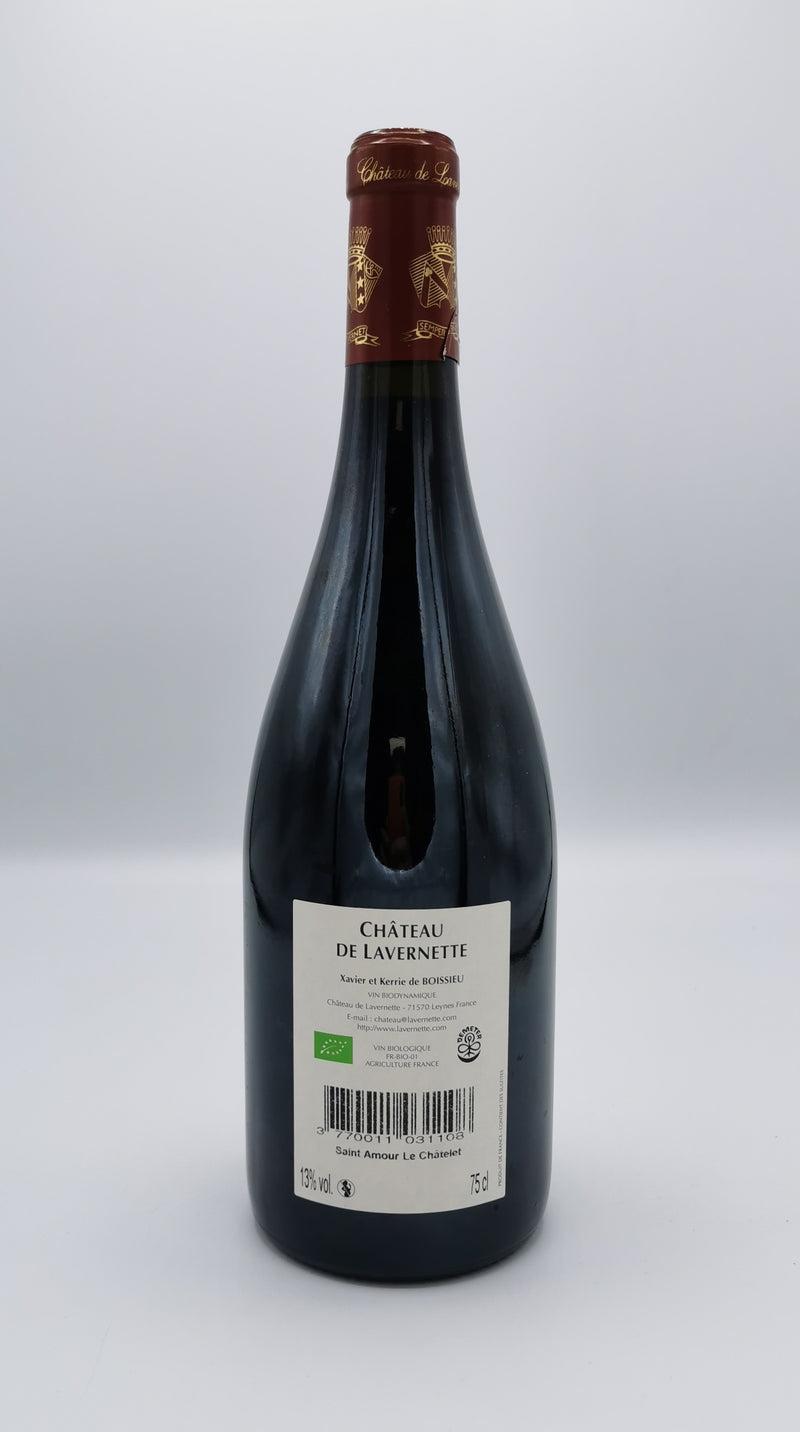Vin Rouge Bio AOC Saint-Amour 2018, Cuvée Le Chatelet, Château de Lavernette