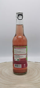 Kombucha Bio Framboise Citron Vert, 33cl origine Alsace