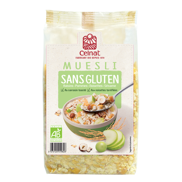 VRAC muesli sans gluten Celnat, 250g