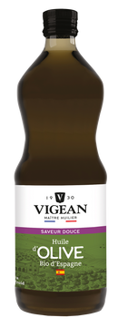 Huile d'olive douce, Espagne, 1l, Vigean
