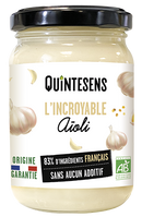 L'incroyable sauce aioli, 83% France, 180g, Quintesens