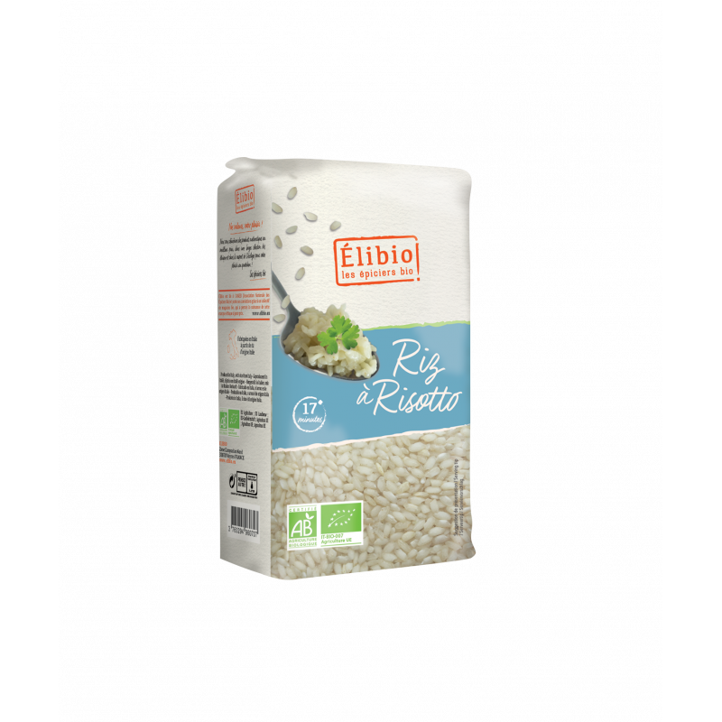 Riz pour risotto, 500g, Elibio