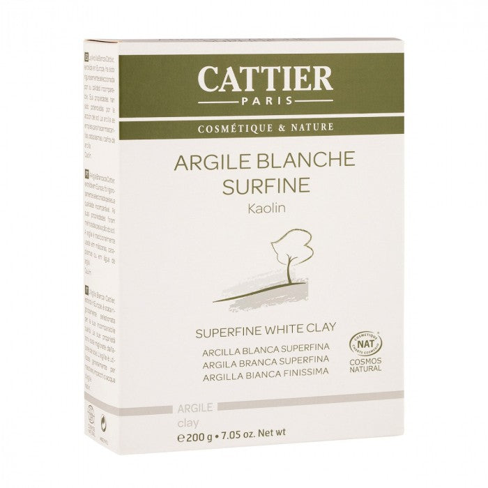 Argile blanche, 200g, Cattier
