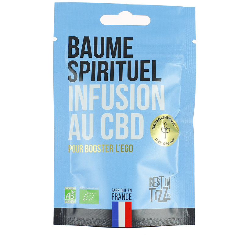 infusion baume spirituel au CBD 10%, 50g, Rest in Tizz