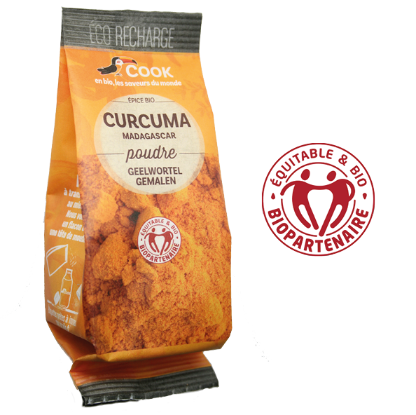 Curcuma en poudre, 35g, Cook