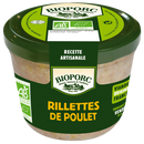 Rillettes de poulet, 190g, Bioporc