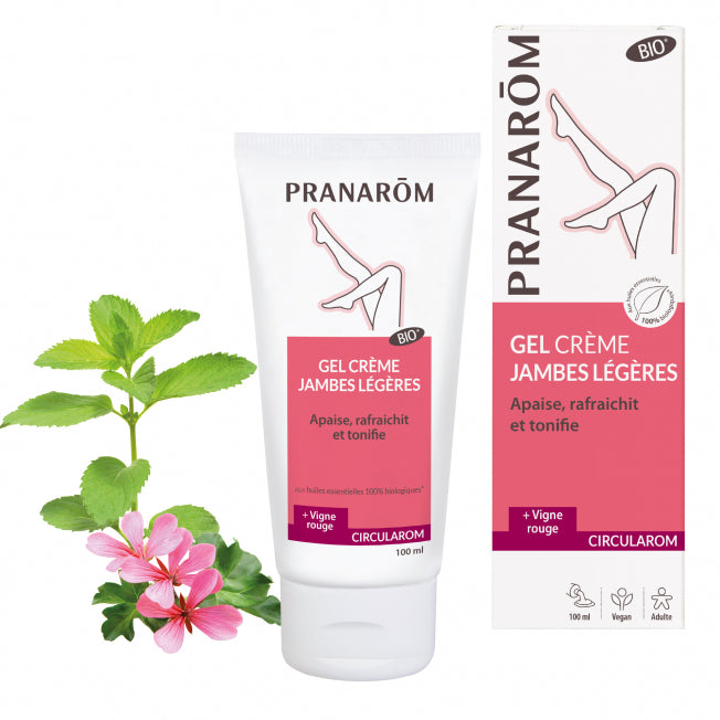 Gel crème circulation et  jambes légères, 100ml,  Pranarom