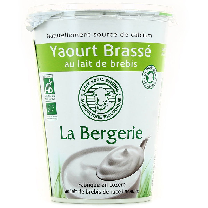 Brassé nature au lait de  brebis, 400g, La Bergerie