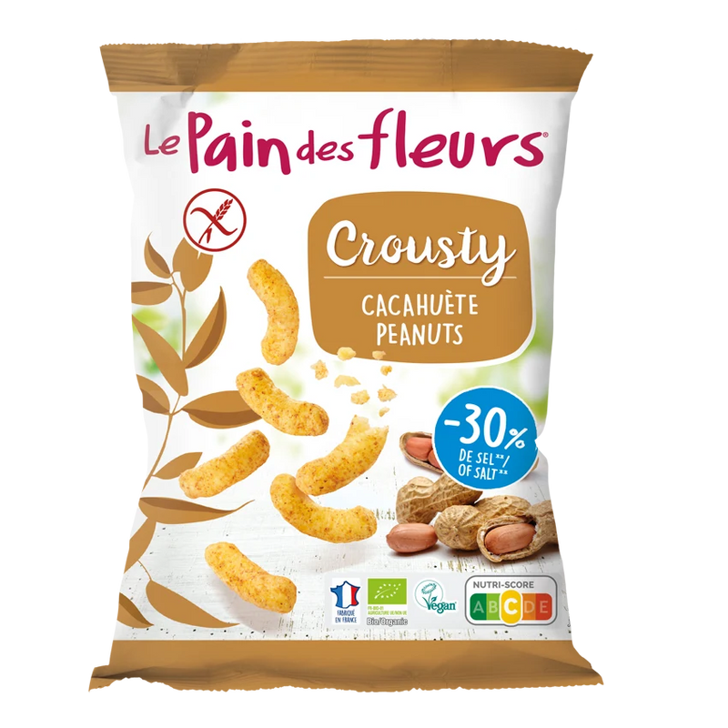 Crousty cacahuètes, 75g, le Pain des Fleurs