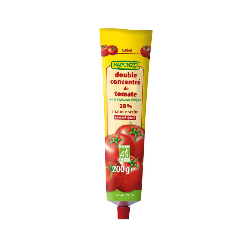 CONCENTRÉ DE TOMATE 28%, 200g, Rapunzel