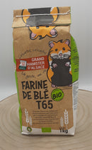 Farine de blé T65, Grand Hamster d'Alsace, 1kg, Moulin Kircher