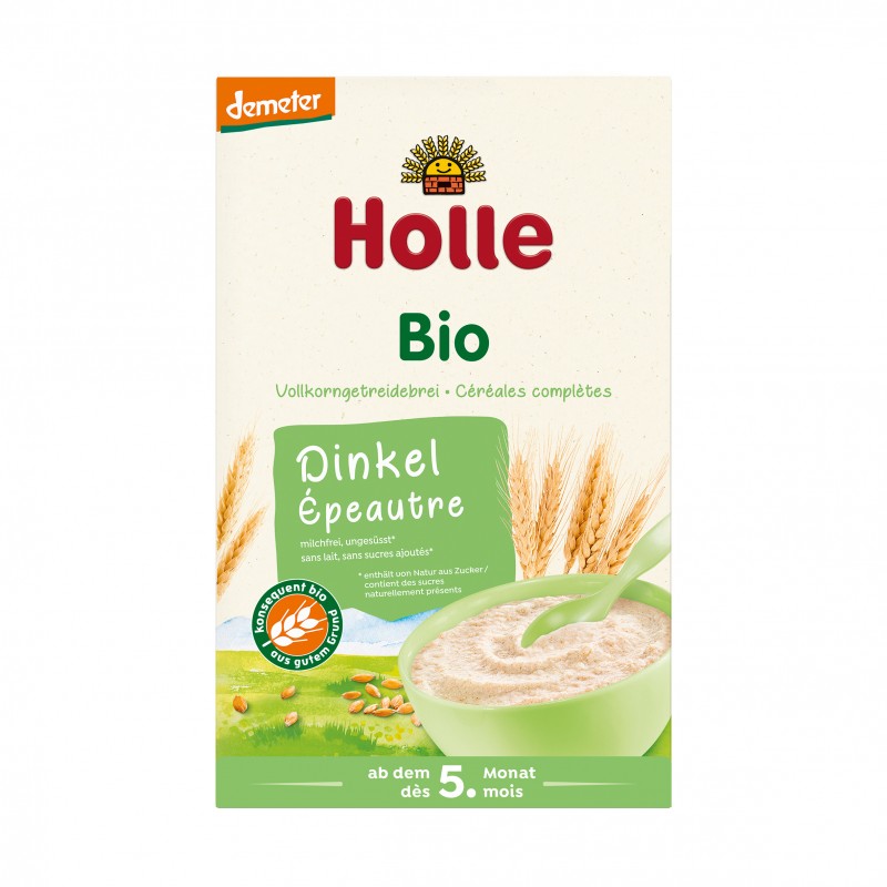 Epeautre complet sans sucre ajouté, 250g Holle