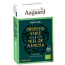 Pastilles pectorales à la propolis verte et miel de Manuka, 24 pastilles, Aagaard