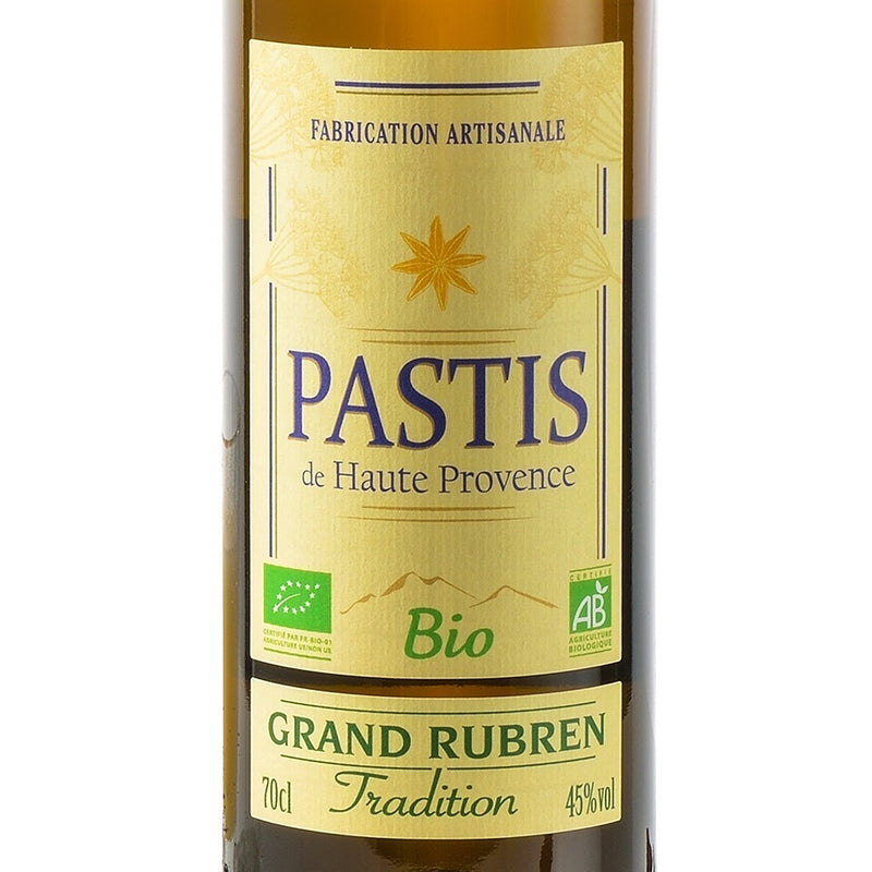 Pastis Bio Artisanal de Haute Provence, Grand Rubren Tradition