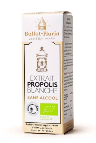 Propolis blanche, spray sans alcool, 15ml, Ballot - Flurin