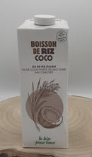Boisson de riz de coco, 1l, le Bio pour tous