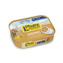 Sardine pêche responsable" à l'huile de colza et au 4 graines bio 135g", Phare d'Eckmühl