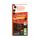 Chocolat noir dessert 72%, 200g, Elibio