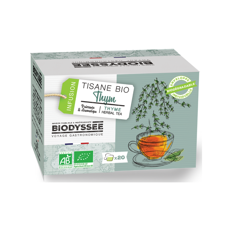 Infusion thym, Biodyssee